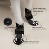 Picture of PUPTECK Anti-Slip Dog Socks with Double Sides Grips for Small Medium Large Dogs Hardwood Floors Prevents Licking, Dog Shoes for Hot Pavement Traction Control Paw Protector for Senior Dogs, Grey XXL