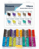 Picture of 150pcs Car Automotive Rv Standard Fuses - Auto ATO Blade Fuse Assortment Kit (2A 3A 5A 7.5A 10A 15A 20A 25A 30A 35A)