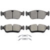 Picture of SCITOO D781 Front Ceramic Brake Pads Sets Fit For BMW 318i 318is 318ti 320i 323Ci 323i 323is 325Ci 325i 325is 325xi 328Ci 328i 328is Z3 Z4