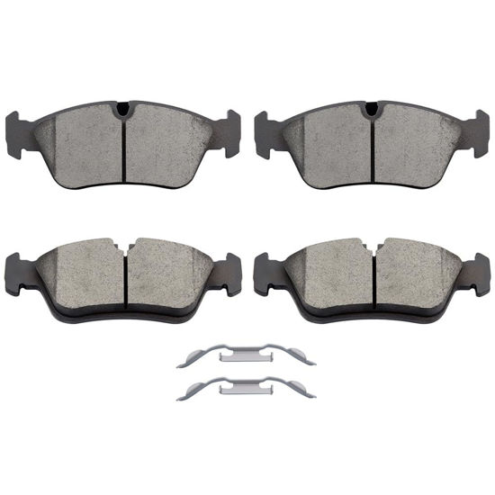 Picture of SCITOO D781 Front Ceramic Brake Pads Sets Fit For BMW 318i 318is 318ti 320i 323Ci 323i 323is 325Ci 325i 325is 325xi 328Ci 328i 328is Z3 Z4