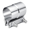 Picture of EVIL ENERGY Exhaust Clamp,Lap Joint Band Clamp Stainless Steel for Pipes,Mufflers,Catalytic Converters (1, 2.25 inch)