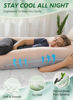 Picture of Meiz Pregnancy Pillows, Pregnancy Pillows for Sleeping Cooling, U Shaped Full Body Pillow for Adult, Rayon Cover from Bamboo, Light Apricot