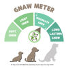 Picture of Nature Gnaws Beef Gullet Sticks for Dogs 5-6" (1Lb) - Natural Beef Jerky Stick Dog Chew Treats - Rawhide Free