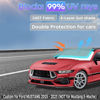 Picture of Sun Shade Sunshade for Ford Mustang 2015-2023 Windshield Cover, 2-Layers Sun Shield 240T Silver Coating Sun Visor Foldable Window Shade Blocks UV Rays Car Accessories (NOT for Mach-E)
