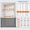 Picture of Dog Gate Indoor Pet Gates for Stairs: Dogs Screen Mesh Gate for The House Magic Gate for Kitchen Doorways Hallway Stairways Safety Porch Yard 30 inch Tall, 55 inch Wide