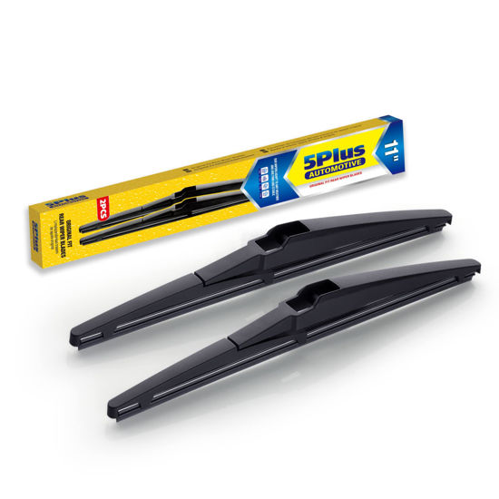 Picture of 5 PLUS Rear Wiper Blade 11 inch(11-A Pack of 2), Replacement for Jeep Grand Cherokee 22-14 /KIA Rio 22-12 Sorento 15-10 Soul 22-10 /Chevy HHR 11-06 /Hyundai Accent 22-12 Kona 22-18 Back Windshield