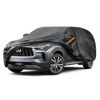 Picture of Kayme 7 Layers SUV Car Cover Custom Fit for Infiniti QX60 (2013-2024) Waterproof All Weather for Automobiles,Outdoor Full Cover Rain Sun UV Protection.Black