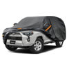 Picture of Kayme 7 Layers SUV Car Cover Custom Fit for Toyota 4Runner (2002-2024) Waterproof All Weather for Automobiles,Outdoor Full Cover Rain Sun UV Protection.Black