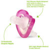 Picture of RAZBABY JollyPop Baby Pacifier Newborn, 0-3m (Pink, 10 Count)