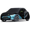 Picture of Car Cover Custom Fit for 2014-2024 Mini Cooper/Cooper S 2-Door, Waterproof All Weather Full Exterior Cover Rain Sun Hail Protector with Door Zipper