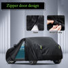 Picture of Car Cover Custom Fit for 2014-2024 Mini Cooper/Cooper S 2-Door, Waterproof All Weather Full Exterior Cover Rain Sun Hail Protector with Door Zipper