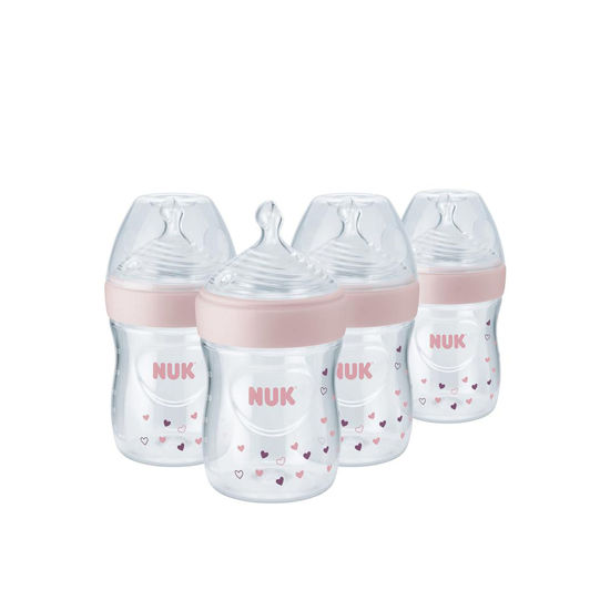Picture of NUK Simply Natural Baby Bottle with SafeTemp