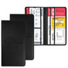 Picture of Car Registration and Insurance Card Holder - Leather Vehicle Glove Box Automobile Documents Paperwork Wallet Case Organizer for ID, Driver's License, Key Contact Information Cards