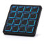 Picture of M-WAVE Wireless MIDI Controller Pads, 4.1 * 4.1 Inch, 0.28 LBS, Bluetooth Portable USB MIDI Controller with 16 MPC Drum Pads, Note Repeat, Full Level Buttons, Rechargeable battery (Black Pocket)