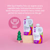 Picture of Serenity Kids 6+ Months Veggie Puree Baby Food Pouches USDA Organic - No Sugary Fruits or Added Sugar - Allergen Free - 3.5 Ounce BPA-Free Pouch - Carrots Baby Puree - 12 Count Baby Food Pouch