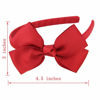 Picture of 7Rainbows Fashion Cute White Bow Headband for Girls Toddlers.