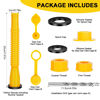 Picture of Godboy (10 Kit-Yellow) Gas Can Spout Replacement, Gas Can Nozzle, Flexible Pour Nozzle Suitable for Most 1/2/5/10 Gal Oil Cans, Fuel Can Spout Replacement