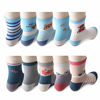 Picture of 10 Pack Kids Boys Fashion Cotton and Soft Cute Breathable Socks(5-7 Years)