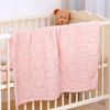 Picture of Plush Soft with Heart Checkered Baby Blanket,Fleece Infant Toddler Blankets for Girls Boys,Warm Lightweight Breathable Newborn Receiving Blankets for Crib Stroller 30"×39" (Light Pink, Heart)