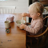 Picture of mushie Flatware Fork and Spoon Set for Kids | Made in Denmark (Vanilla)