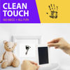 Picture of Clean Touch Ink Pad for Baby Handprints and Footprints - Inkless Infant Hand & Foot Stamp - Safe for Babies, Doesn’t Touch Skin - Perfect Family Memory or Gift - Black Print Kit by Tiny Gifts