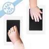 Picture of Clean Touch Ink Pad for Baby Handprints and Footprints - Inkless Infant Hand & Foot Stamp - Safe for Babies, Doesn’t Touch Skin - Perfect Family Memory or Gift - Black Print Kit by Tiny Gifts