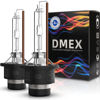 Picture of DMEX D2S - 35W - 4300K Warm White Xenon Headlight HID Bulbs 85122 66240 66040 66240CBI Replacement - Pack of 2(Not fit Halogen Headlight Assembly)