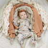 Picture of Konssy 3 Pack Muslin Swaddle Blankets for Unisex, Newborn Receiving Blanket, Large 47 x 47 inches, Soft Breathable Muslin Baby Swaddles for Boys & Girls