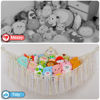 Picture of FIOBEE Stuffed Animals Net or Hammock with LED Light, Toy Hammock Hanging Stuffed Animals Storage Organizer Holder Room Décor for Nursery Kids Bedroom
