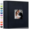 Picture of Artfeel Photo Album 4x6 with 1000 Pockets,Slip-in Picture Albums,Linen Cover Memory Book with Front Window,White Page Vertical Photo Book for Wedding,Family,Anniversare,Baby,Vacation