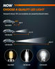 Picture of SEALIGHT 9007 HB5 LED Bulbs, 18000 Lumen 80W 6500K Cool White LED Head Bulbs High and Low, 7 Years Lifespan X5 Upgrade Temperature Control and Adjustable Light Shape - Pack of 2