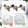 Picture of 16Pcs Pet Fountain Filters Replacement Compatible with 95Oz/2.8L Dog Water Fountain, Cat Water Fountain Filters(8 Carbon Filters+8 Sponge Filters)
