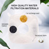 Picture of 16Pcs Pet Fountain Filters Replacement Compatible with 95Oz/2.8L Dog Water Fountain, Cat Water Fountain Filters(8 Carbon Filters+8 Sponge Filters)