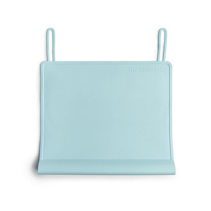 Picture of The Table Tyke 100% Silicone Placemat with Teething Edge Bumper/Spill Stopper | Dishwasher Safe, Travel Ready Non-Slip Suction Activity Mat for Infants, Babies, Toddlers, Children, Kids