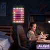 Picture of FIOBEE Girls Room Décor for Teen Girls Boys with LED Light Nursery Wall Décor for Bedroom Motivational Inspirational Wall Art Girl Room Decoration for Kids Living Room, 8 Kinds of Lights, Pink Butterfly