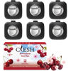 Picture of Car Air Fresheners, 6 Pack, Cherry, Car Fresheners Vent Clips, Long Lasting Air Freshener for Car, Car Refresher for Men Women