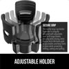Picture of Gorilla Grip Car Cup Holder Expander, Keeps Large Drink Cups Secure, Expander Fits Yeti, HydroFlask, Stanley 18 to 48oz Large Water Bottles, Coffee Mug, Adjustable Arms and Base Insert, Black