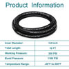 Picture of HOUSUN Fuel Line 1/4 Inch ID, Fuel Hose 10FT, J30R7 Fuel Line Hose NBR for Automotive Fuel Systems Engines.