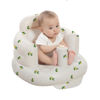 Picture of AGITVPS Inflatable Baby Seat for Babies 3-36 Months, Built in Air Pump Baby Chair Sit Me up Floor Seat for Baby, Bumbo Seat for Learning to Sit, Feeding, Camping (Olive)