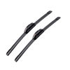 Picture of ZIXMMO OEM Quality 17in + 17in Premium All-Season Windshield Wiper Blades for Original Equipment Replacement(Set of 2)