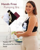 Picture of Momcozy Pumping Bra, Pumping Bra Hands Free 3 Pack Comfortable All Day Wear Pumping and Nursing Bra in One Holding Breast Pump for Spectra, Lansinoh, Medela