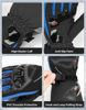 Picture of KEMIMOTO Winter Motorcycle Gloves, Rainproof Riding Gloves with Touchscreen, Motorcycle Winter Gloves for Men, Warm Motorcycle Gloves for Riding, ATV, UTV, Snowmobile