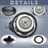 Picture of Gas Cap Fuel Cap for Volvo, 2010-2017 XC60, 2009-2016 XC70, 2003-2014 XC90, 2015-2018 V60/V60 Cross Country, 2003-2010 V70, 2004-2009&2011-2018 S60(not include Cross Country), 2007-2015 S80, 31392044