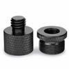 Picture of Frgyee Mic Stand Adapter 5/8 Female to 3/8 Male and 3/8 Female to 5/8 Male Screw Adapter Thread for Microphone Stand Mount to Camera Tripod Adapter 2 Pack