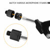Picture of Frgyee Mic Stand Adapter 5/8 Female to 3/8 Male and 3/8 Female to 5/8 Male Screw Adapter Thread for Microphone Stand Mount to Camera Tripod Adapter 2 Pack