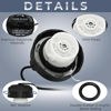 Picture of Gas Cap Fuel Cap For Jeep Dodge Ram, 2003-2018 Wrangler Jk, 2002-2012 Liberty, 2001-2017 Grand Cherokee, 2008-2018 Patroit, 2008-2018 Compass, 2006-2010 Commander, 2003-2006 Wrangler TJ, 52030377AB