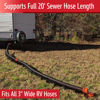 Picture of Beech Lane 20 Foot RV Sewer Hose Support with Clip On Accessory Feet for Extra Stability, Patented Nesting Design For Small Storage, Quick Setup and Collapse, Ensures Proper Drainage