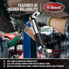 Picture of Bravex Pistol Grip Grease Gun Heavy Duty Professional 6000 PSI W/Quick Release Coupler - 18 inch Flex Hose