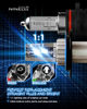 Picture of NINEO H4 BULBS, H4 Fog Light, 300% Brighter 9003 Light Bulbs Fanless Wireless In-Line Bulbs (Pack of 2)