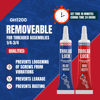 Picture of GH1200-6gx2 Pack Thread Lock Medium and Strong Strength for Nuts, Bolts, and Metals, Threadlocker Lock Tight & Seal Fasteners with Stable and Consistent Performance